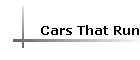 Cars That Run